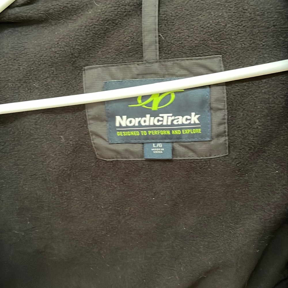 Nordic Track Mens coat. Size large.  Does not have tags but never worn.